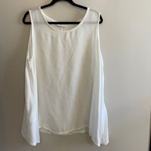 bryn Walker off-white tank Size L